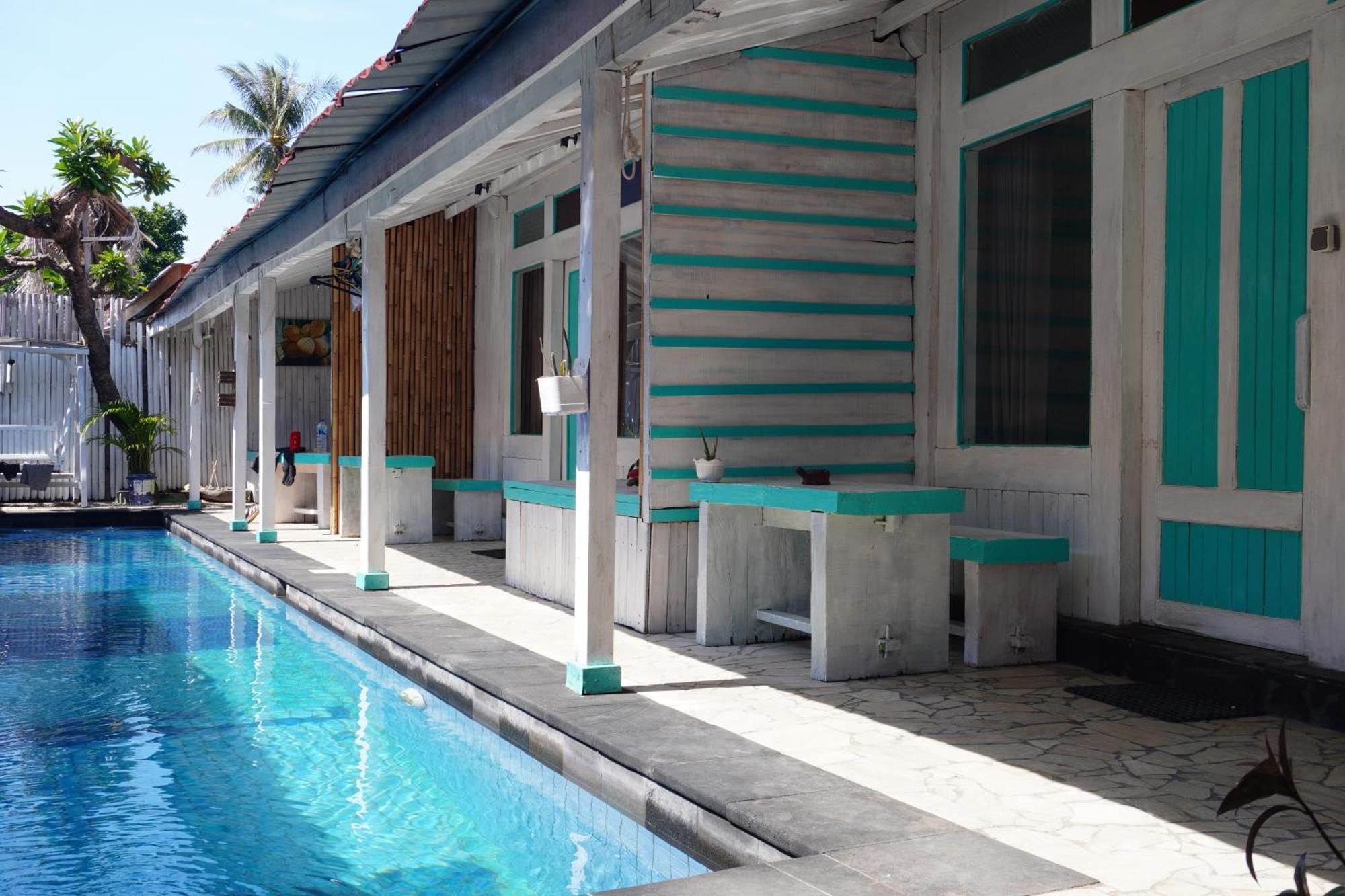 Kushak Bungalow Quần đảo Gili Ngoại thất bức ảnh