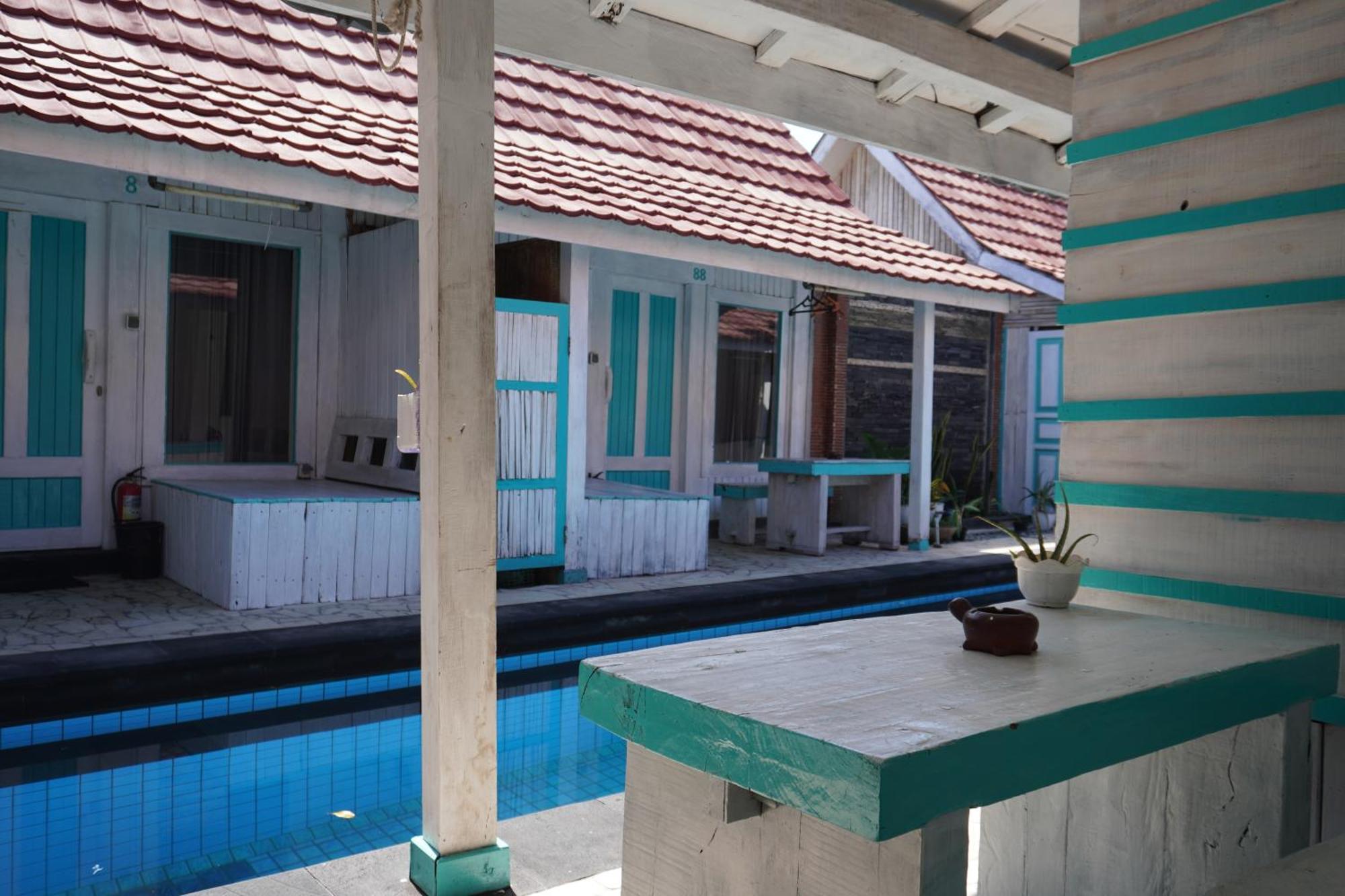 Kushak Bungalow Quần đảo Gili Ngoại thất bức ảnh