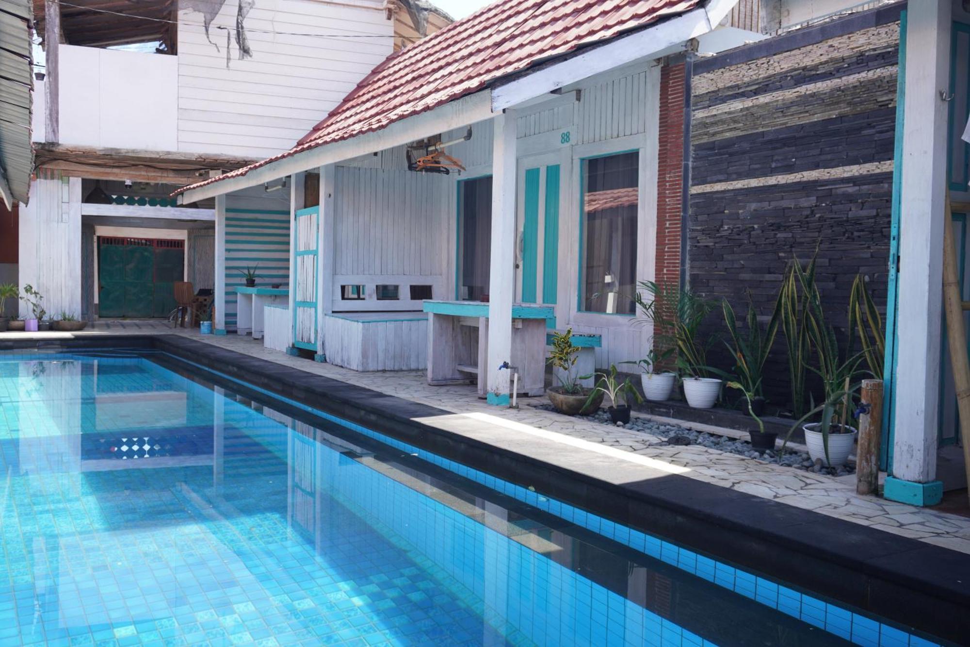 Kushak Bungalow Quần đảo Gili Ngoại thất bức ảnh