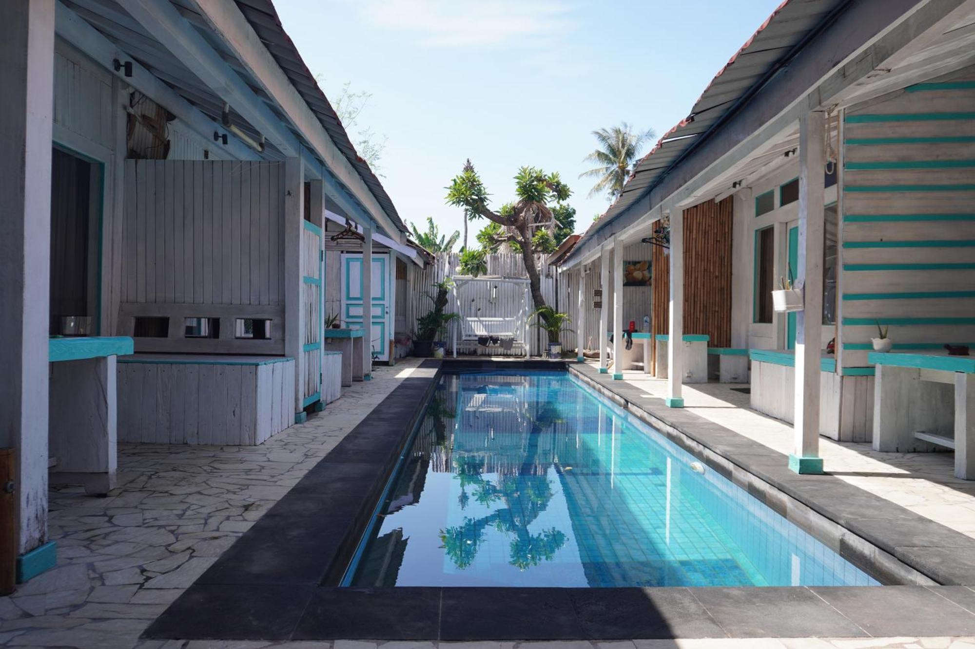 Kushak Bungalow Quần đảo Gili Ngoại thất bức ảnh