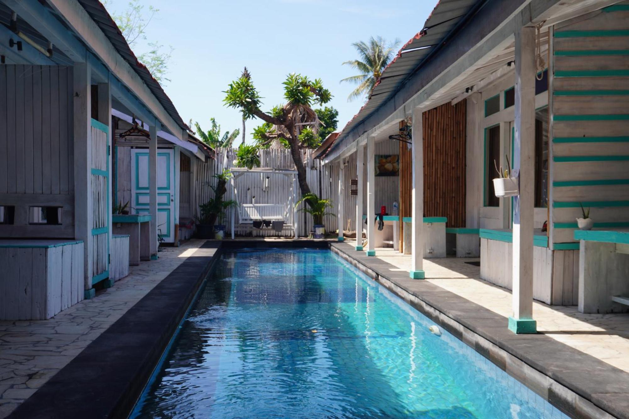 Kushak Bungalow Quần đảo Gili Ngoại thất bức ảnh